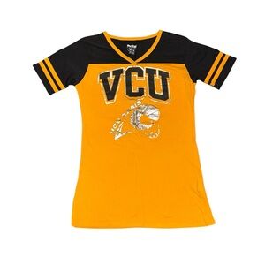 Pro Edge VCU Rams Kids Tee - Black and Yellow - NWT